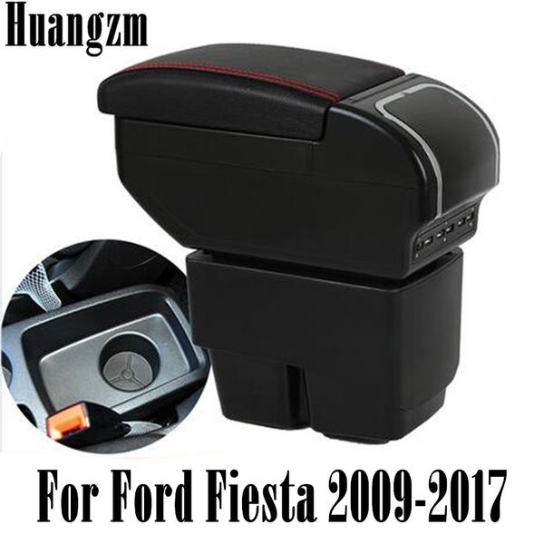 

for fiesta 3 7 armrest box hand switch gear center storage box armrest accessory 2009-2014 2010 2011 2012 2013