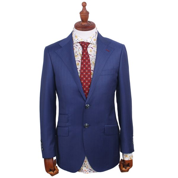 2019 Men S Wardrobe Essentials Slim Fit Striped Suit Tailor Made