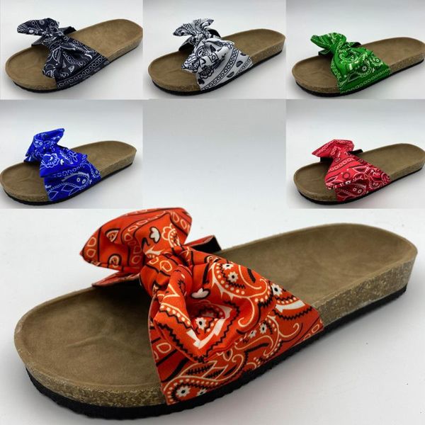 

women's sandals bowknot roman flat slippers casual beach indoor&outdoor shoes flip flops clear women outdoor flat beach slides#s, Black