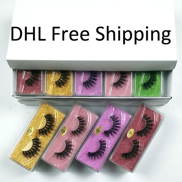 

3d mink eyelashes wholesale 10 styles 3d mink lashes natural thick fake eyelashes makeup false lashes extension in bulk dhl ing