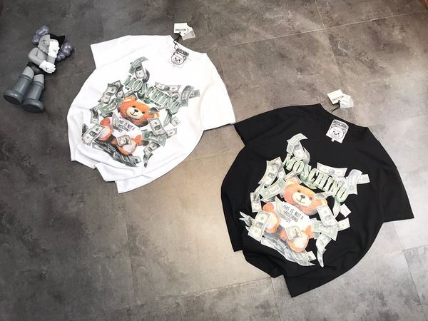 

20ss designer t shirts for women men brand tshirt short sleeves shirts summer girl designer tees bear printed shirt 20031810l, White