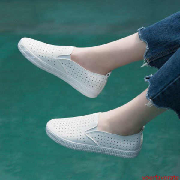 

2019 summer autumn new small chocolate women casual shoes a pedal lazy explosion models white shoes autumn wild size 36-39