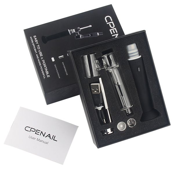 

pot cpenail quartz portable h pen dab wax 5pcs ceramic 1100mah pure vapor nail rig electric ti e cigarette gr2 vaporizer glass bongs ki ucgf
