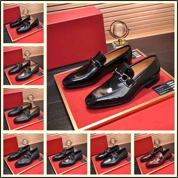 

oxford shoes for mens dress shoes men classic coiffeur formal leather shoes for men luxury zapatos de vestir hombre buty 19ss, Black