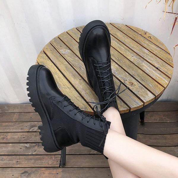 

designer sneakers speed runner women classic lace-up sock triple black boots ankle winter snow casual martin boots casual shoes