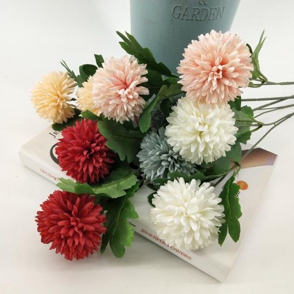 

artificial flower plants simulation ball chrysanthemum onion ball flower wedding home garden decoration fake plants flores