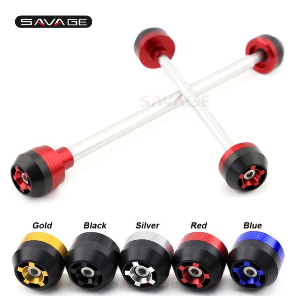 

front rear axle fork crash sliders for cb 1300 cb1300 2005-2014 motorcycle accessories wheel protector falling protection