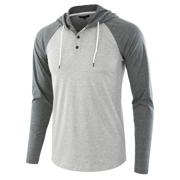 

2020 new men's autumn and winter t-shirt european and american men's t-shirt long sleeve t-shirt men's wear, White;black
