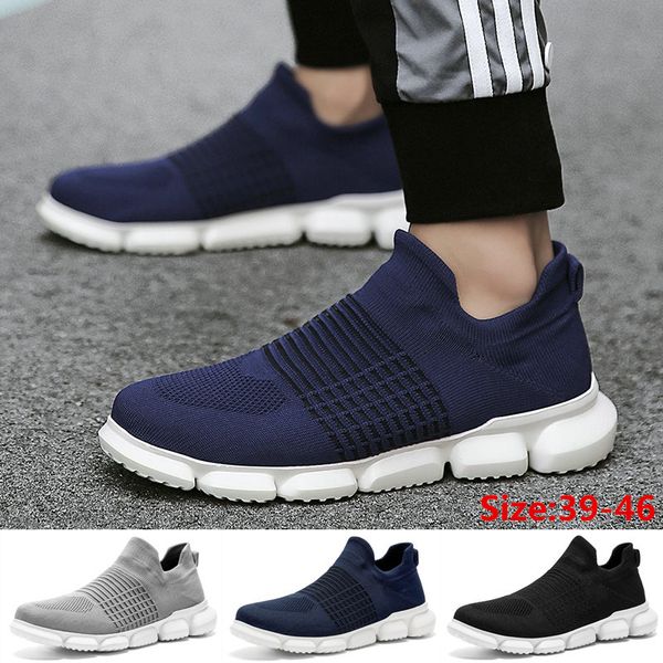 

men sneakers outdoor lightweight breathable mesh walking shoes