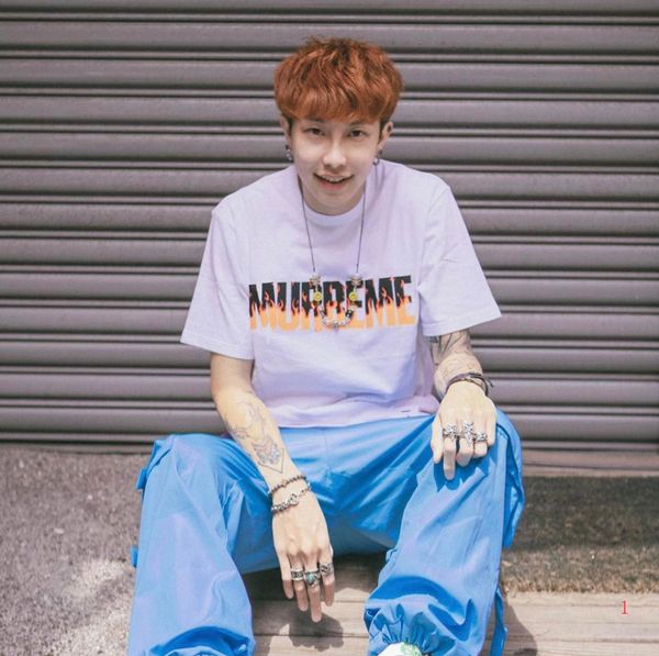 

20s fashion mens tshirts with fire brand letter print casual summer c0py men women hip hop street style tees tt20011601, White;black