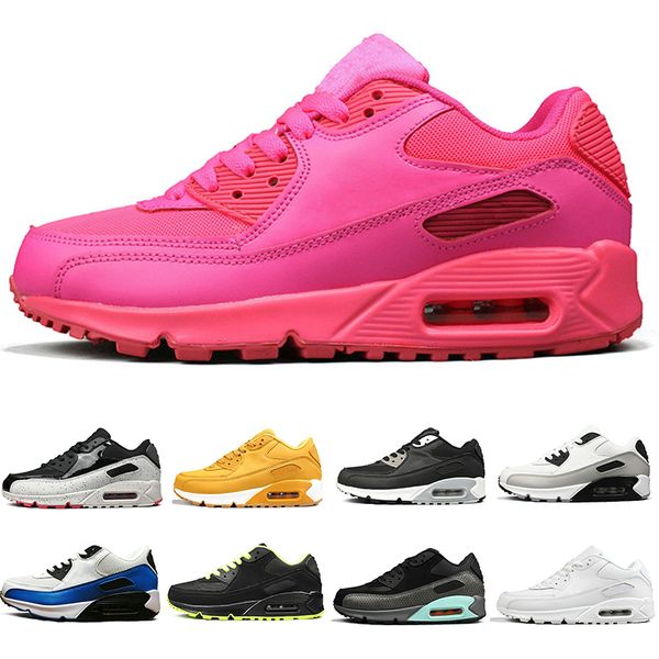 

2020 triple black men classic 90 men running shoes women sports trainers classic 90s cushion brand sneakers designer chaussures 36-45