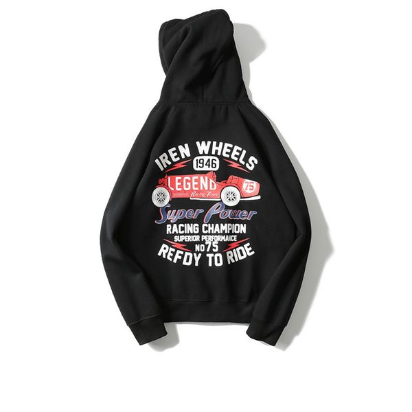 

men hoodie new arrival fashion tide long sleeve hoodies mens hoodie street hip hop designer hoodie for men 3 color available size m-2xl, Black