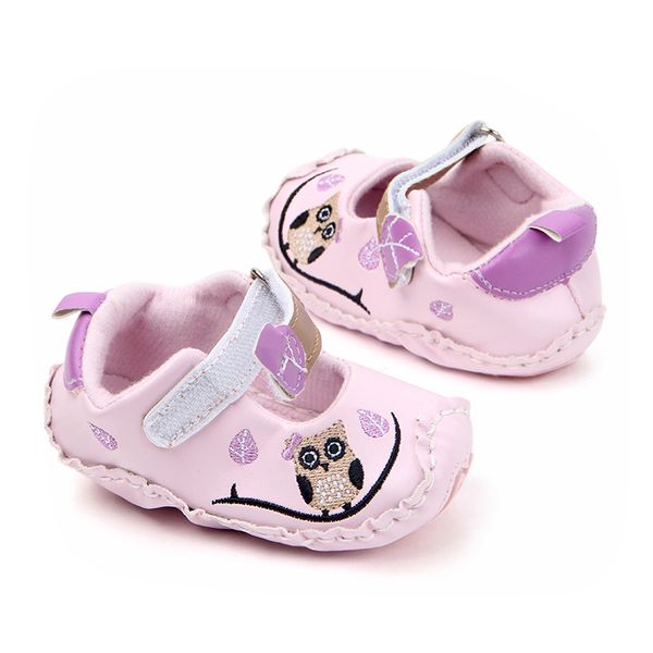 

little girl baby shoes cartoon toddler boy shoes elastic band pu girls leather shoes 0-18m scarpe bambina buty dziewczynka, Black;grey