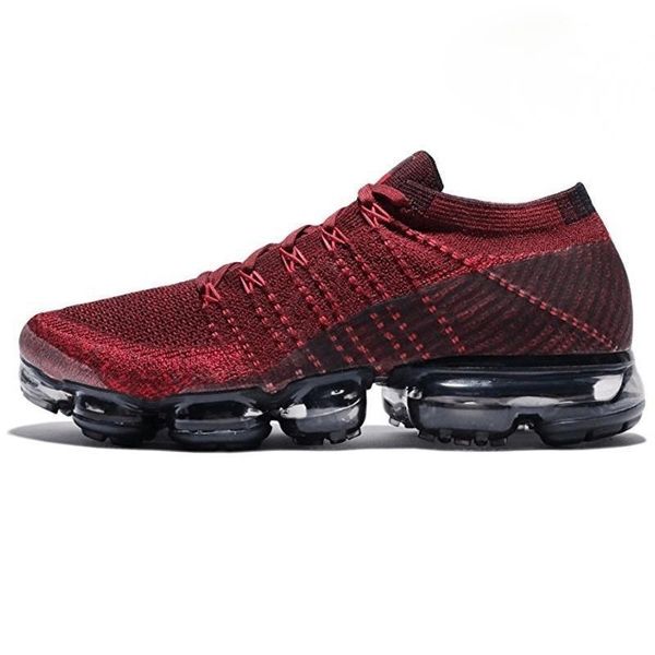

2019 knit cushion 2.0 fly 1.0 running shoes mens black white red trainers womens rust pink designers sports outdoor shoes