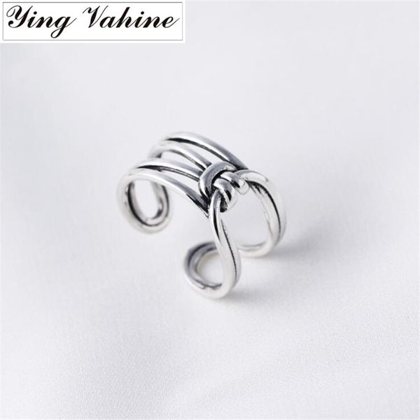 bague en argent noeud bague en argent noeud