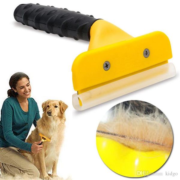 

pet кисти собака кошка гребень удаления волос длинные волосы короткие волосы deshedding инструмент холить собаки краю t0143