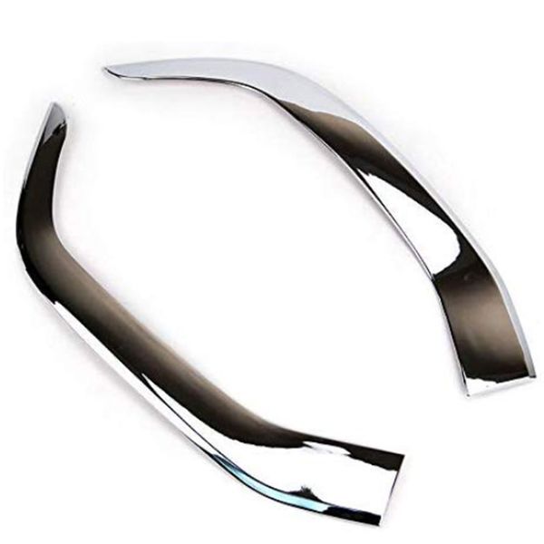 

for tucson 2016 2017 2018 chrome rear bumper reflector fog light lamp cover strip bezel molding garnish lid car styling