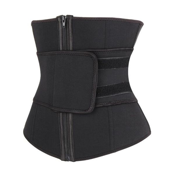 

women sports waist support neoprene body corsets waist trainer compression corset belly control abdominal belt