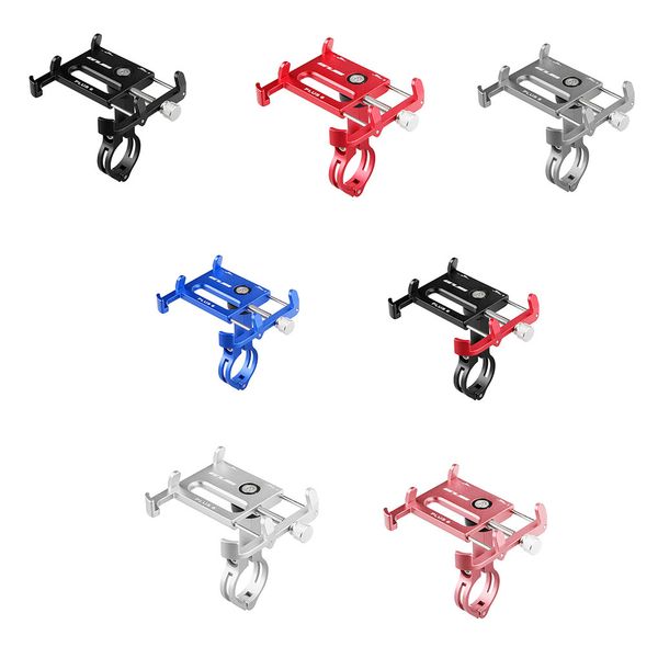 

gub plus 6 aluminum alloy bike phone holder motorcycle gps stand bicycle smartphone bracket mount