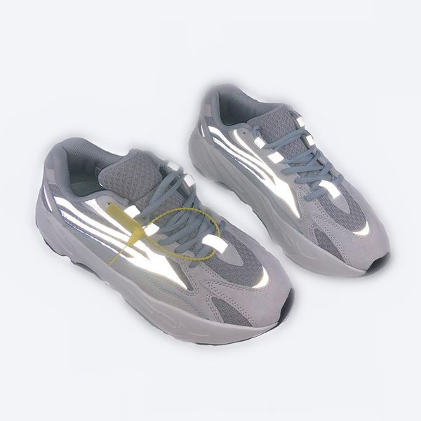 

700 v2 wave runner kanye west 700s new mens designer sports running shoes for men sneakers women running trainers with box+receipt+sunglass, White;red