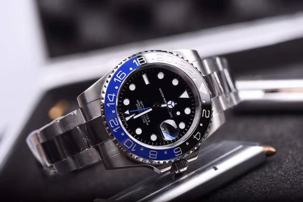 

2019 luxury designer mens watches mechanical automatic watch 116700 eta 2836 movement mens watches high beat pdh 28800 sapphire glass, Slivery;brown