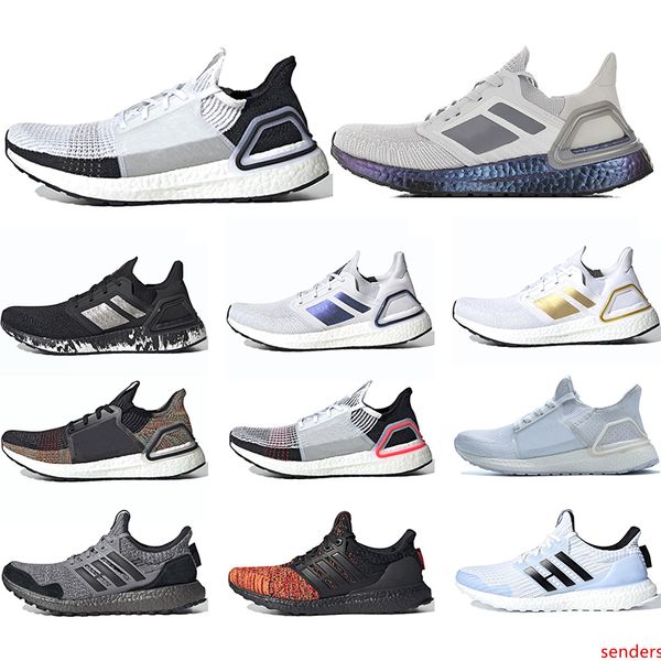 

2020 ultra 5.0 6.0 men running shoes ultra 19 mens sneakers black gold laser red refract trainers sports size 36-45