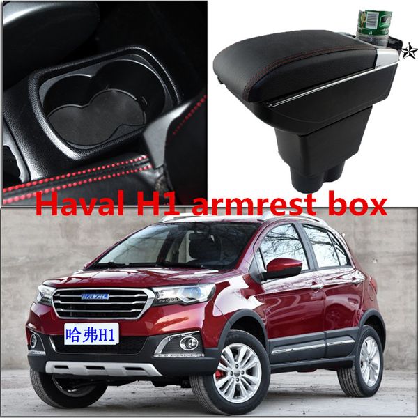 

для подлокотника haval h1 поля парить центральный подлокотник ящика для хранения содержимого накопителя с подстаканником интерфейсом usb пеп