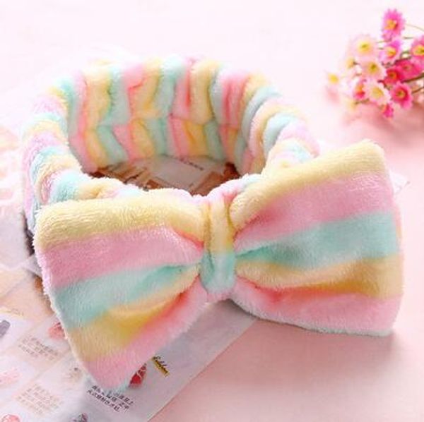 

spa bath shower make up wash face cosmetic headband hair band velvet headband hair band cosmetic headbands7059882