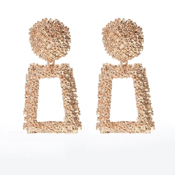 

Трансграничные эксклюзивные преувеличения большие высококачественные геометрические серьги женские ретро национальный ветер волна серьги обезьян