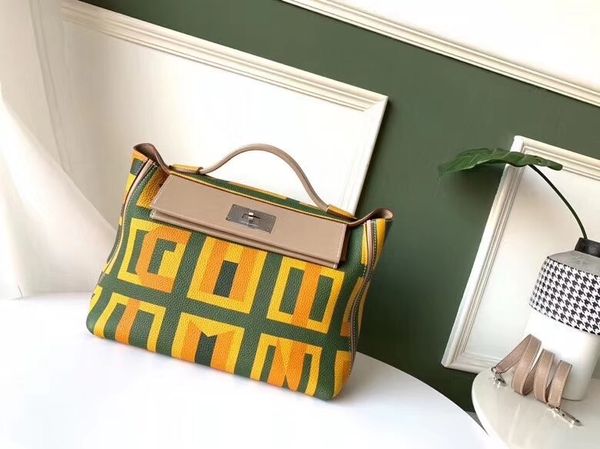 

style fashion woman bag designer brand genuine cowhide leather 100% handmade lady shoulder bag with graffiti woman tote bag