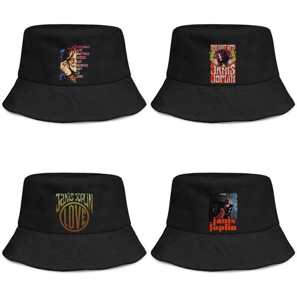 

janis joplin pearl mens and womens buckethat custom hipster bucket baseballcap piece of my heart janis joplin joplin: the mercedes benz, Blue;gray