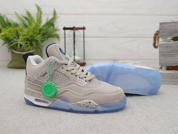 

2019 new jumpman 4 iv silt red georgetown hoyas florida gators unc michigan basketball shoes men shoes 4s sports sneakers 7-13, White;red