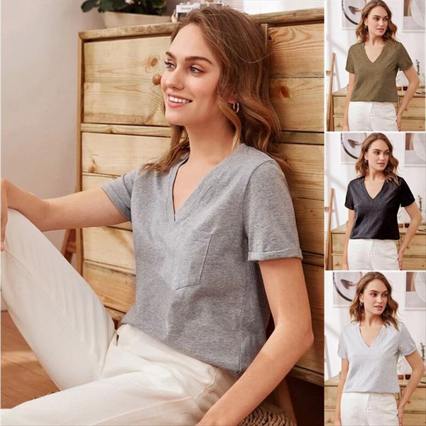 

2020 пѬоого v-обѬазнй вѬез ђболка ве оовевђие веѬние женин 2020 пѬо, White