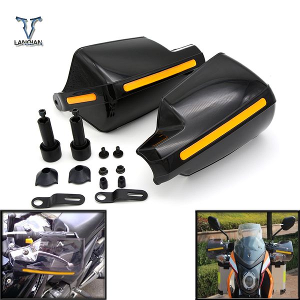 

motorcycle wind shield brake lever hand guard for gsf bandit 650 650s 1000 1200 1250 sv650 with hollow handle bar