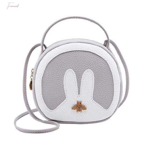 

fashion candy color cute rabbit mobile phone women bag messenger purse handbag 2020 new korean version bolsa feminina 6 colors