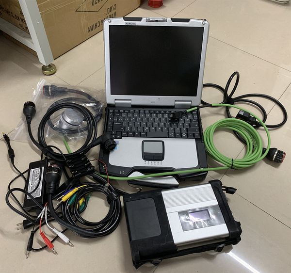 

mb star sd connect compact 5 diagnosis tool with v2022.03 super ssd lapcf30 toughbook for mercedes diagnose cars trucks scanner