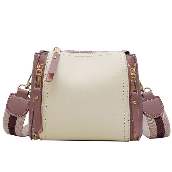 

bags for women 2020 bucket bag women contrast color shoulder messenger bag crossbody bags for