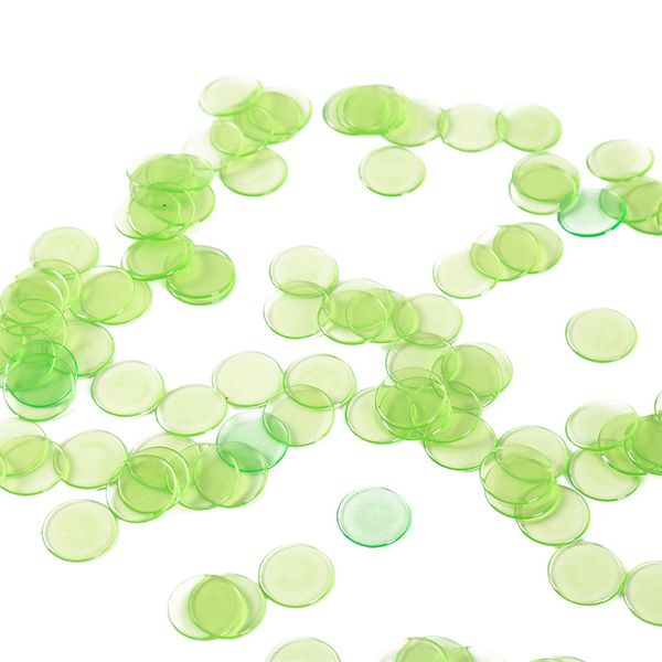 

100pcs/bag children math toys montessori materials baby learning count match early education transparent plastic coin kids toys