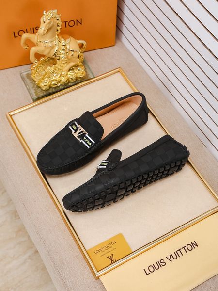 

2020 italian design men's formal dress shoes black blue brown luxury wedding shoes men's flat shoes office large size 38-45 rehax