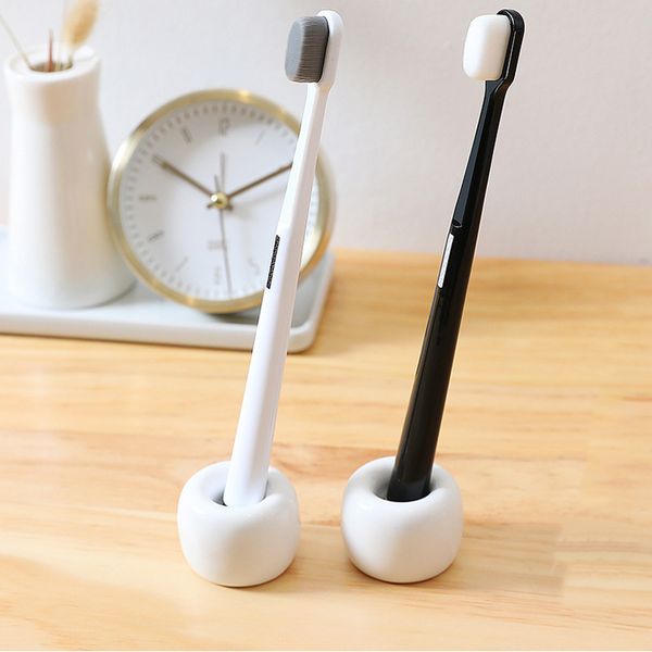 

soft fur couple toothbrush soft slender small brush head pregnant women confinement available family pack l y3402