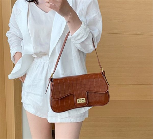 

minority underarm bag 2020 new spring single shoulder bag textured ph-cfy20052656