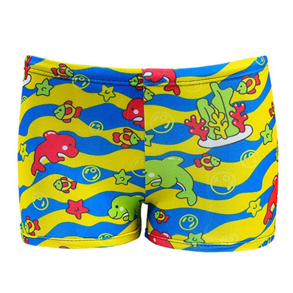 

cartoon printed children swimming trunks boys swimwear beach wear swim shorts swimsuit kids bathing suit for 3-12 years