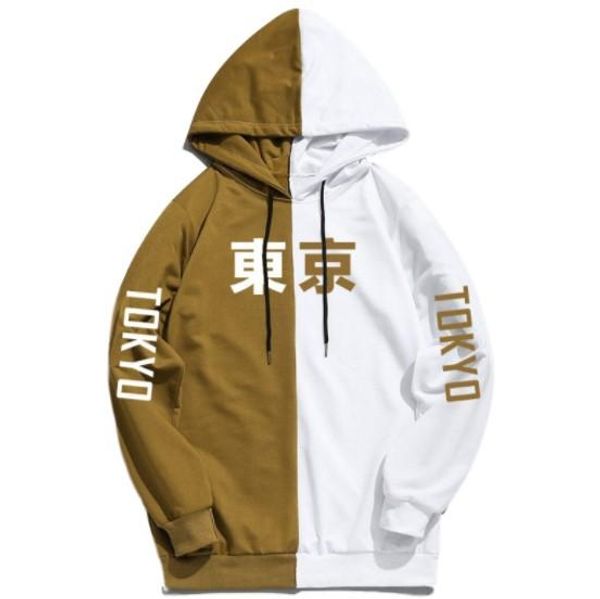 

mens womens new arrival cool tokyo city printing пуловер топы хип-хоп толстовка с длинным рукавом толстовки, Black