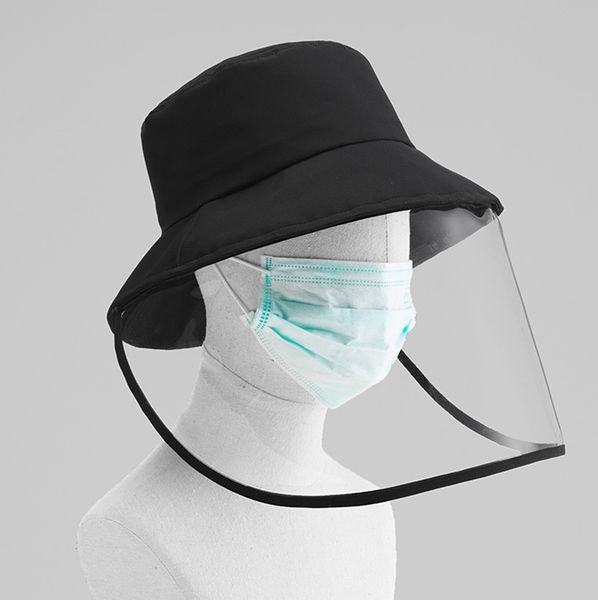 

protective face shield unise protective anti-fog hat isolation mask sun hat face shield fisherman hat anti-spitting splash face shield mask