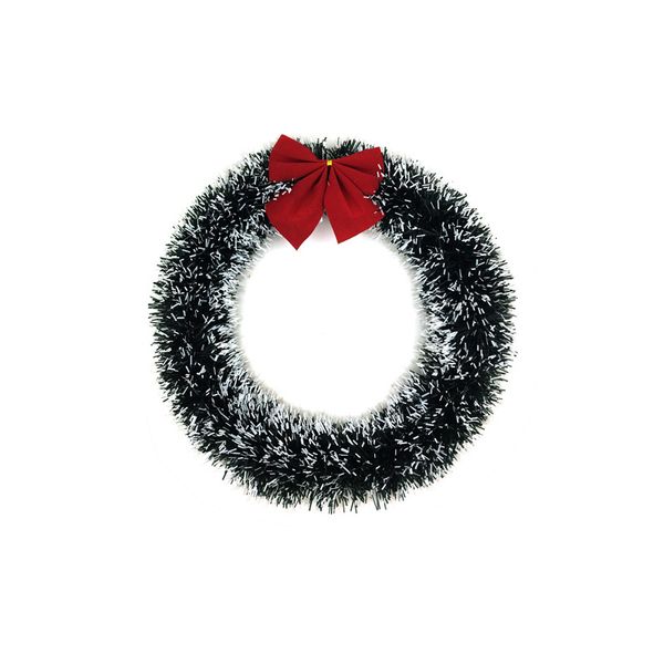 

simulated christmas wreath plastic wreath silk cloth wedding decoration shooting props 30 cm christmas runner