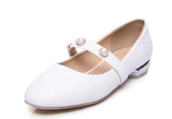 

2019 women's shoes in spring and autumn with new style low heel square head @68, Black