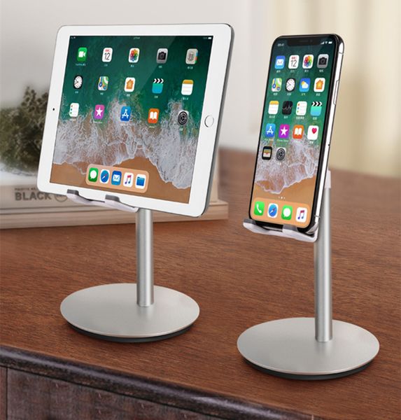 

desktablet holder heighten 168mm aluminum adjustable stand hands mobile phone tablets bracket for iphone11 air mini new