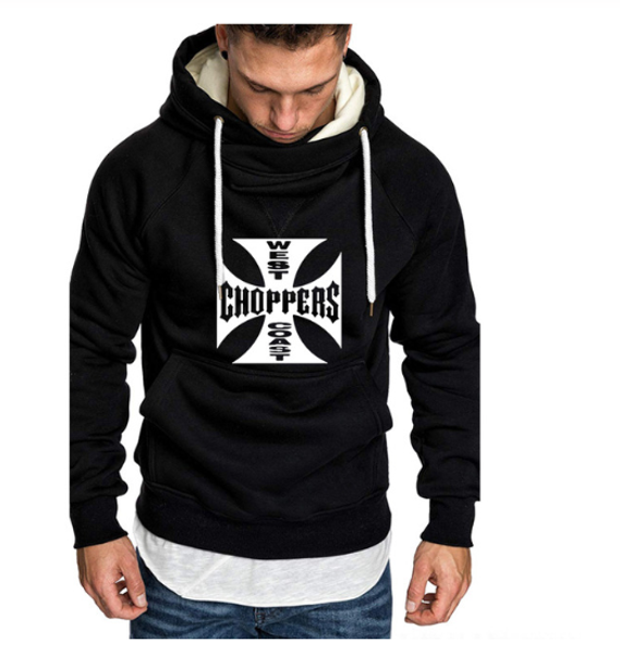 

новая весна осень толстовка west coast choppers толстовки мужчины теплый флис с капюшоном hip hop harajuku tracksuit мужчины толстовки