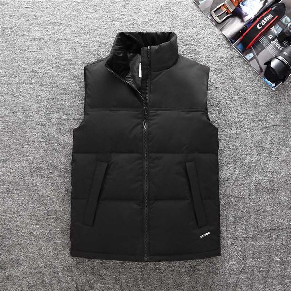 

face north классических престижные вниз куртки вскользь куртка открытой непромокаемых vest trend wild jacket продажа, Black