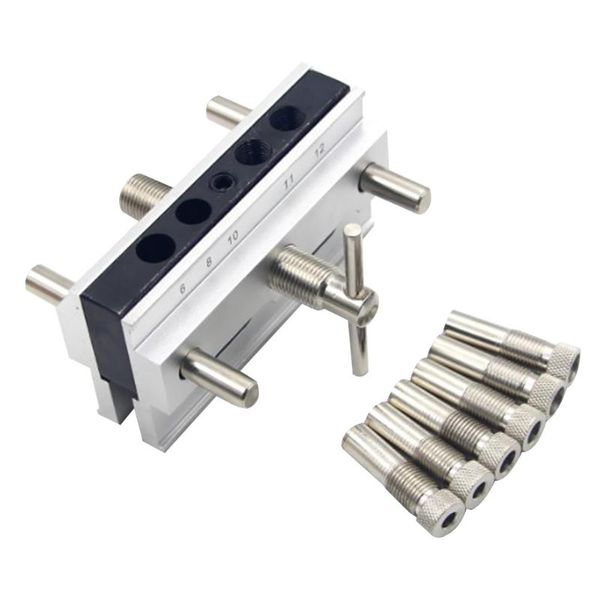 

accessories drill bushings woodworking durable guide aluminium alloy pocket hole jig set locator tools positioning puncher